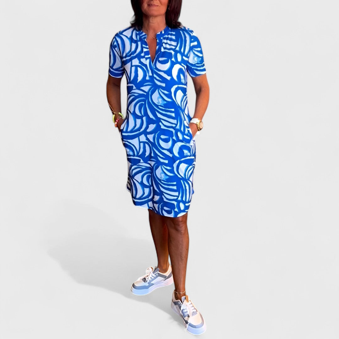 Barbora | Svěží Vzorované Šaty