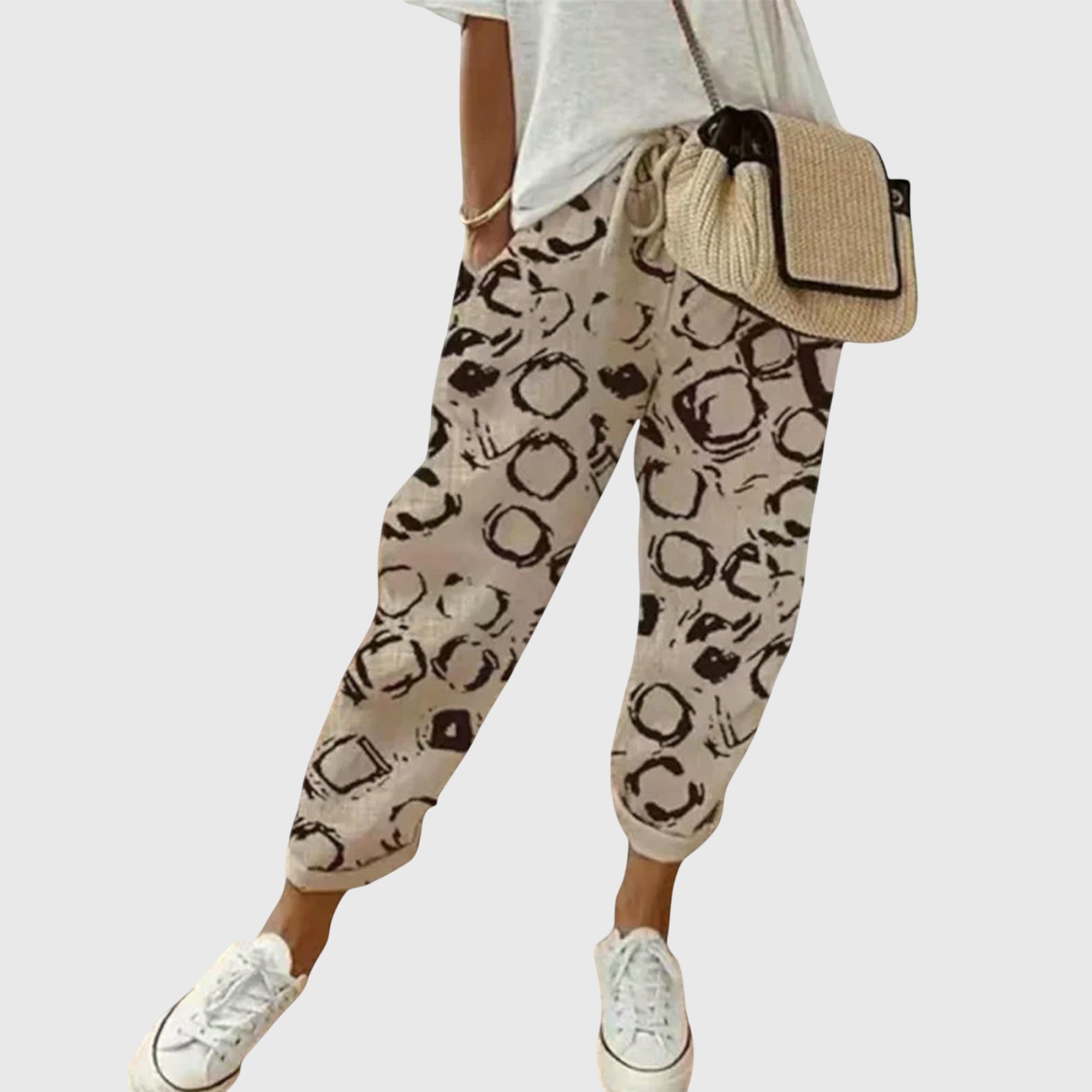 Burga - Pohodlné Bavlněné Kalhoty