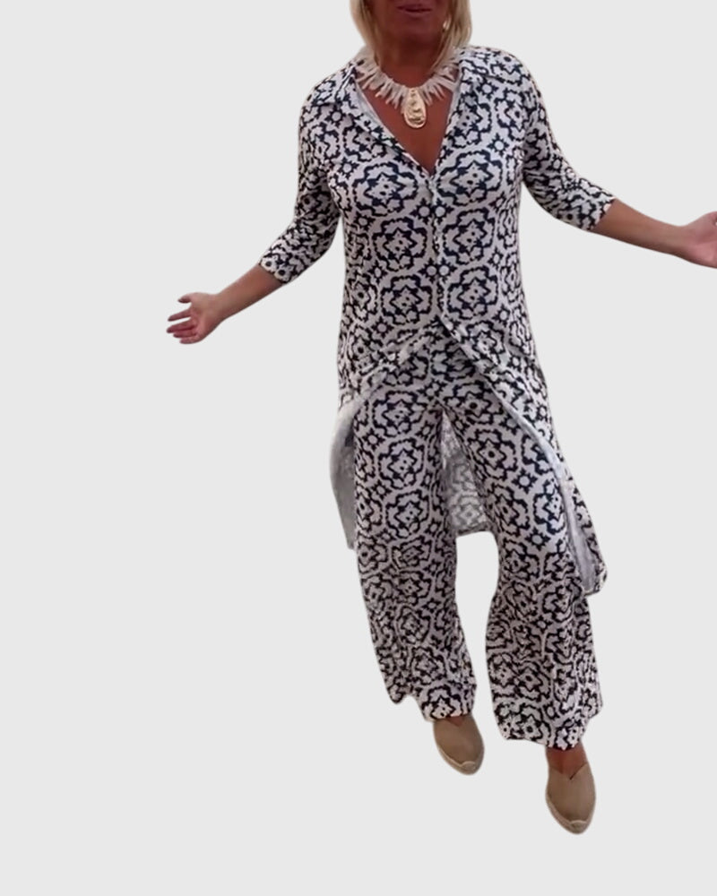 Gabriella™ | Elegantní vintage dvoudílná souprava