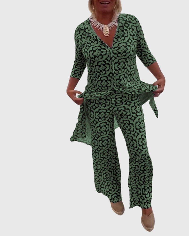 Gabriella™ | Elegantní vintage dvoudílná souprava