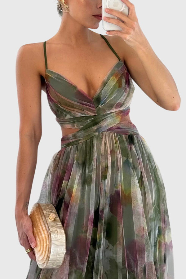 Giselle™ | Květinové Maxi Šaty