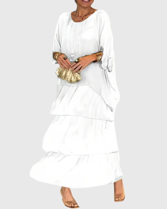 Susan™ | Dlouhé a splývavé elegantní šaty