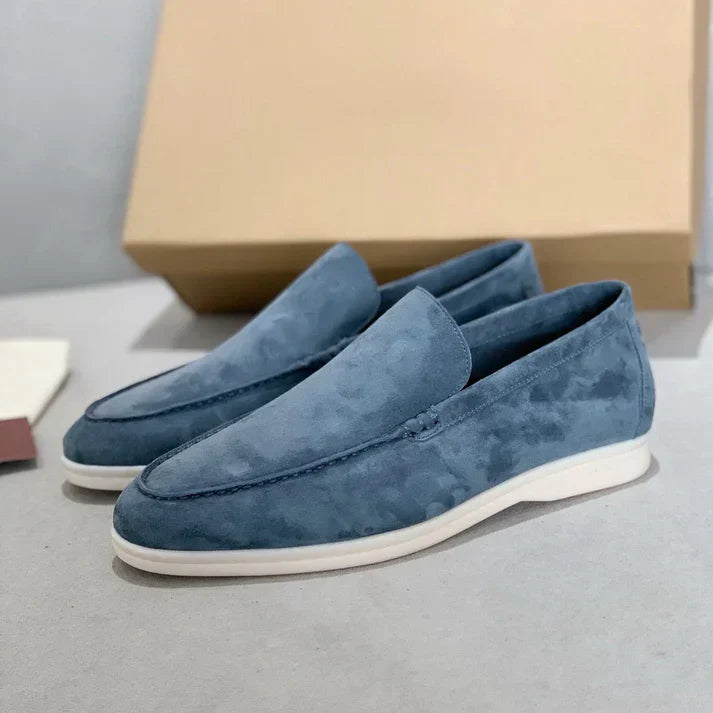 Elegantní Suede Mokasíny