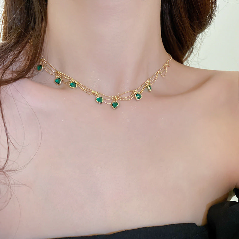 Náhrdelník ve tvaru srdce