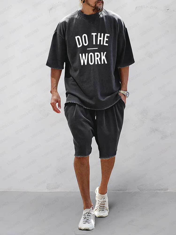 Carmelo™ | Sportovní volnočasový komplet s širokým střihem a jednobarevným designem