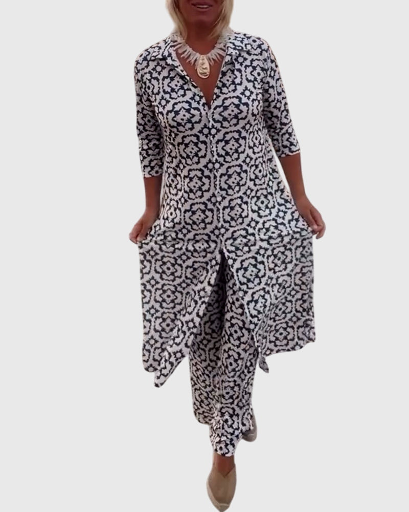 Gabriella™ | Elegantní vintage dvoudílná souprava