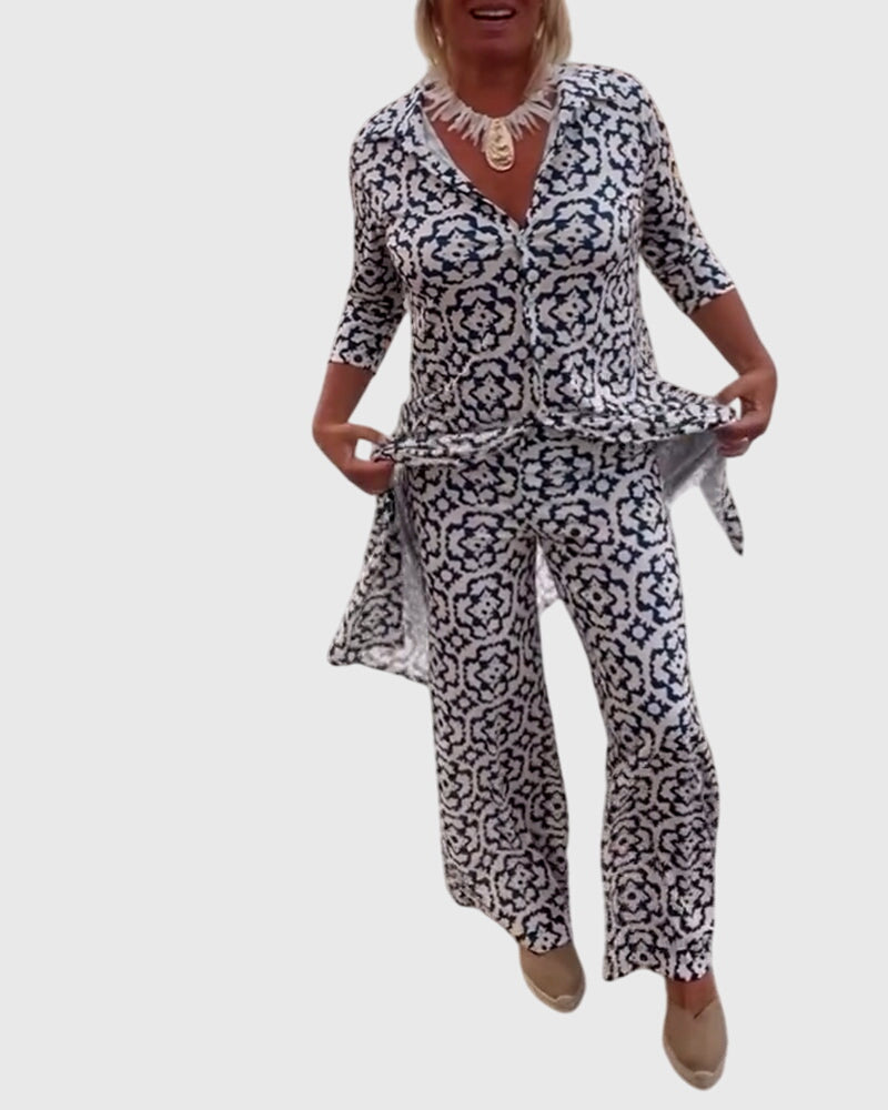 Gabriella™ | Elegantní vintage dvoudílná souprava