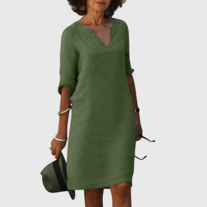 Taylor | Pohodlné šaty s výstřihem do V