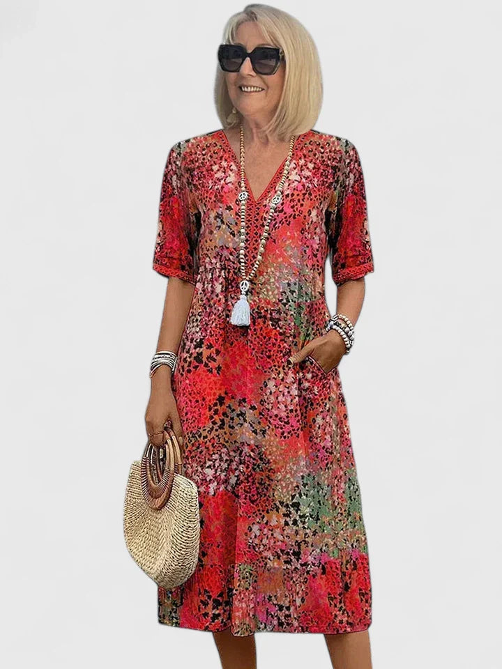 Harper | Elegantní Midi Šaty