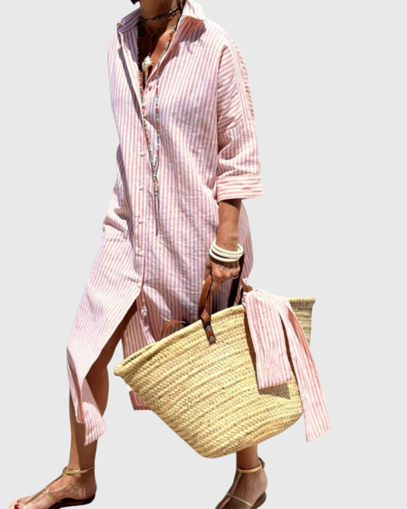 Ellen™ | Klasické pruhované šaty