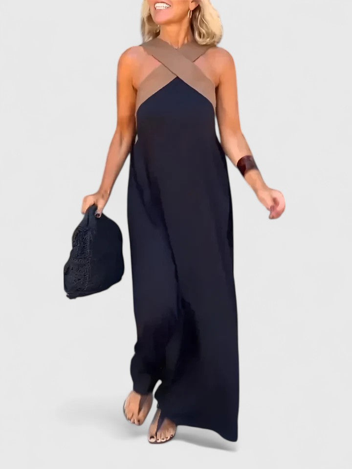 Evangeline™| Elegantní šaty s překříženými zády