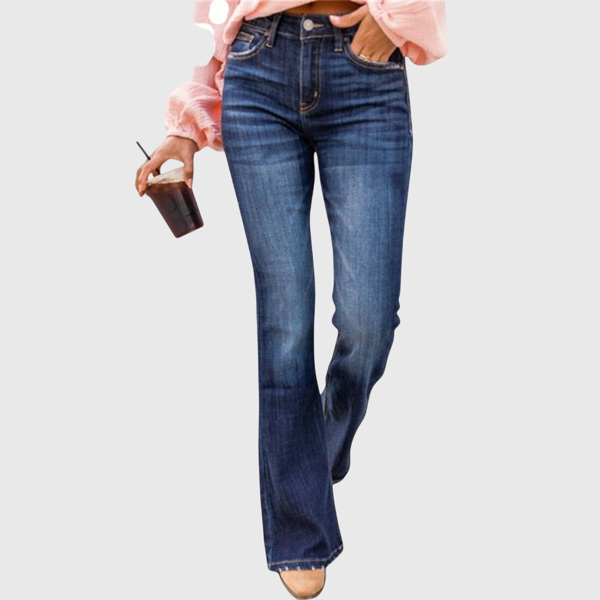 Pohodlné Stretch Kalhoty