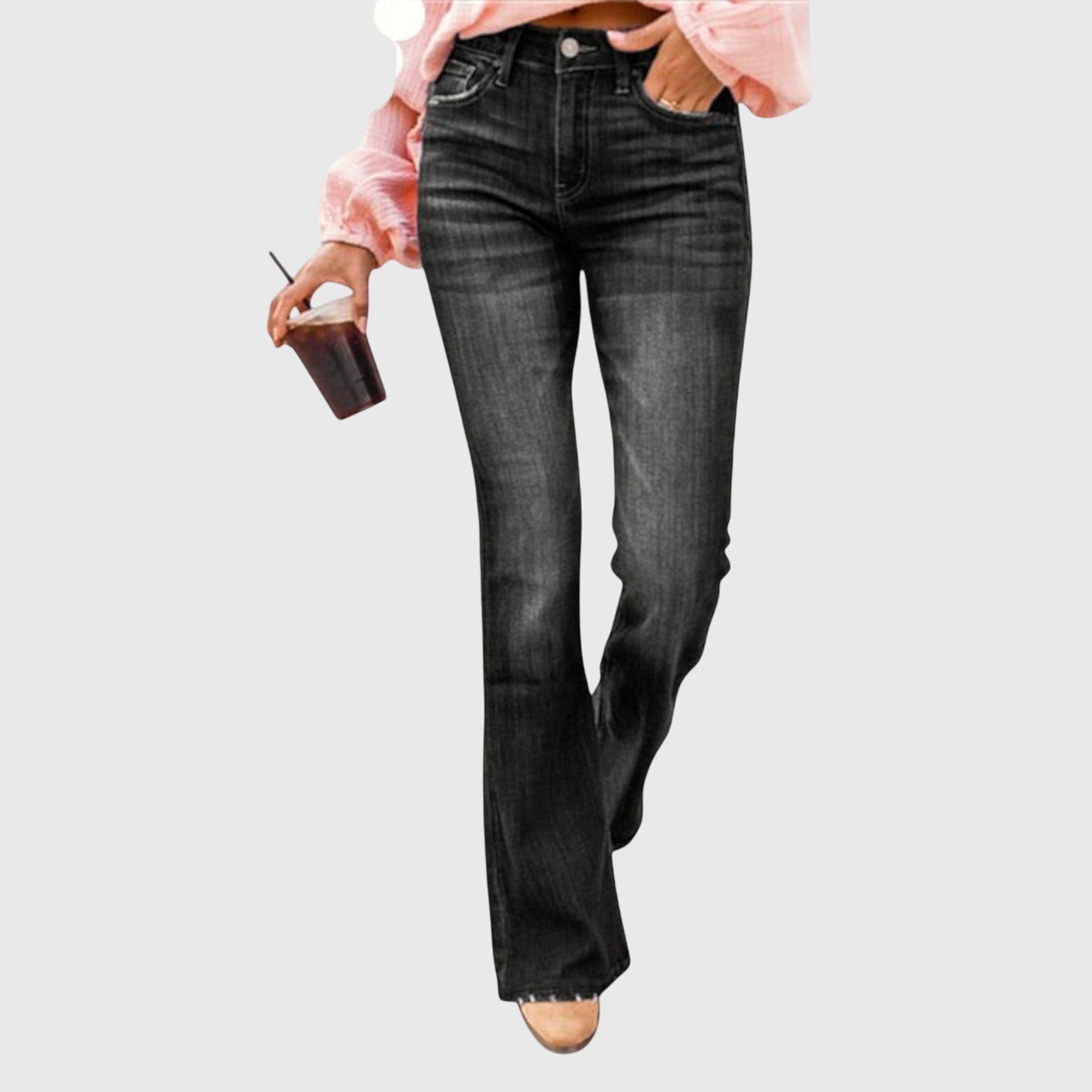 Pohodlné Stretch Kalhoty