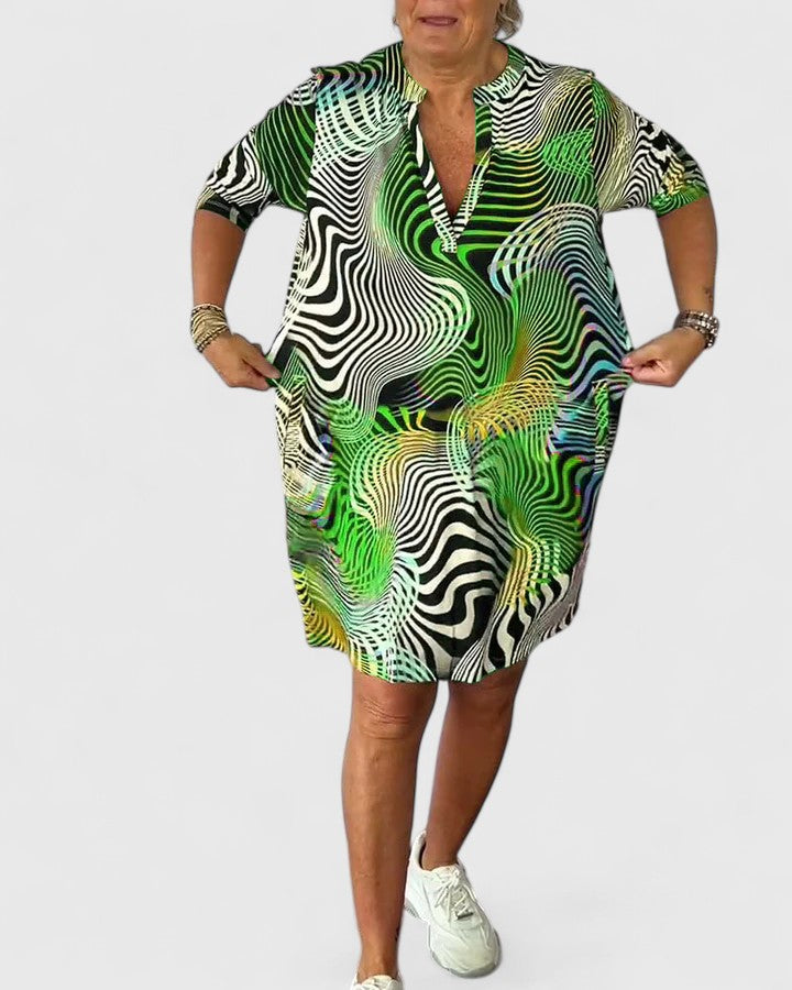 Helinae™ | Sofistikované šaty s V výstřihem