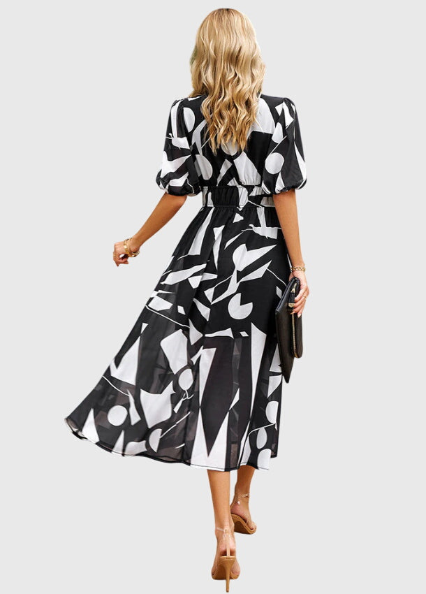 Merlin™ | Lichotivé květinové midi šaty