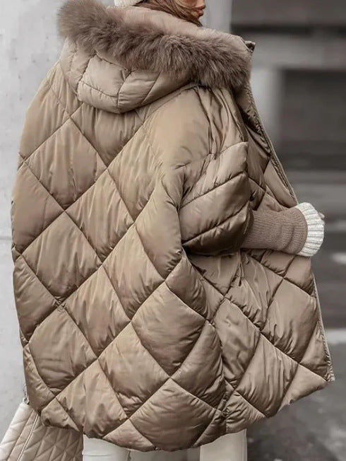 Rachel – Elegantní kabát s kostkovaným vzorem