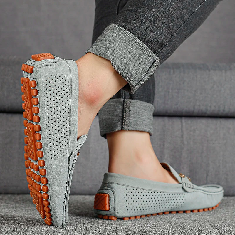 Giovanni™ | Prodyšné kožené boty