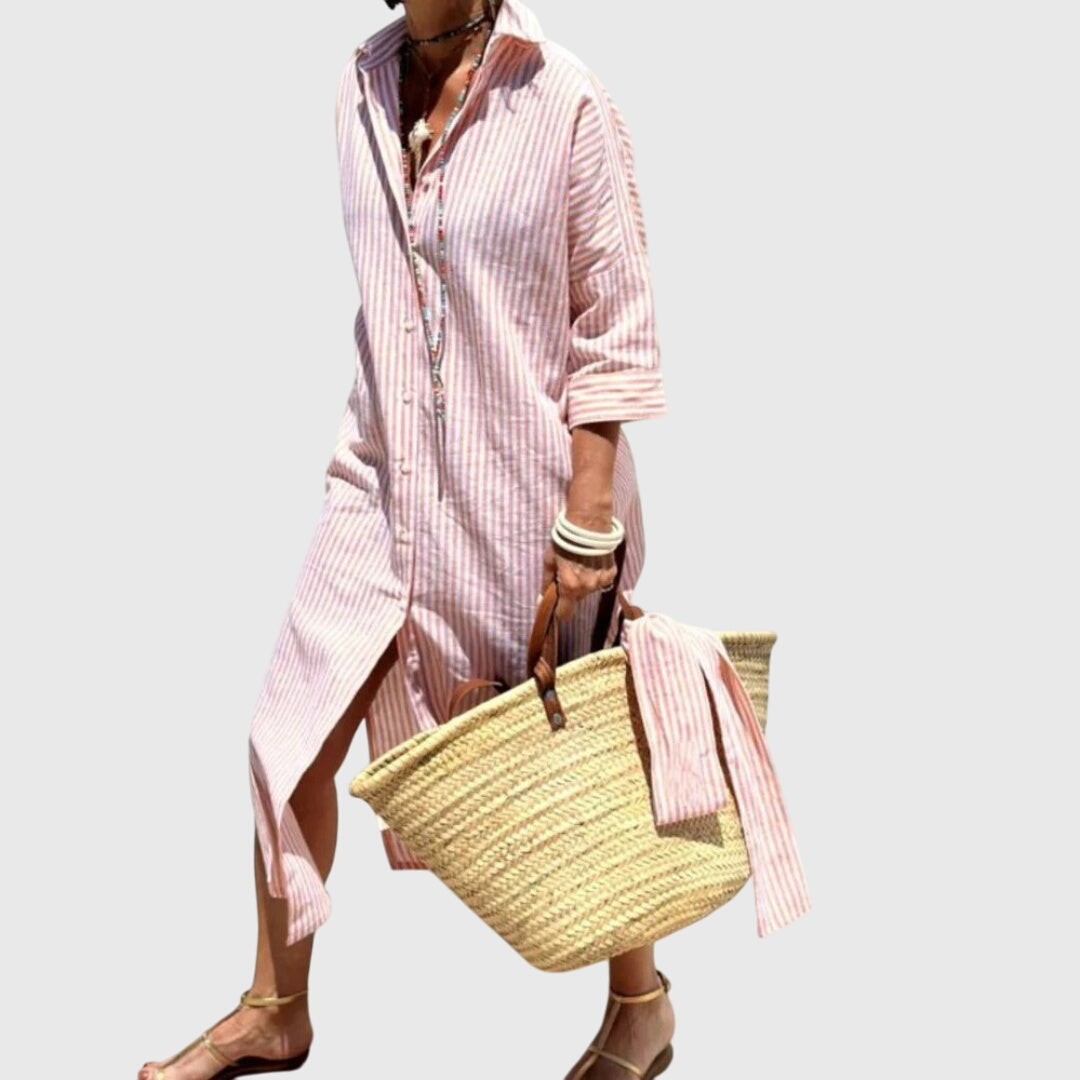 Ellen™ | Klasické pruhované šaty