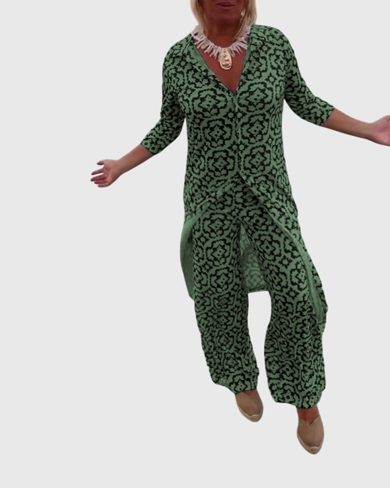 Gabriella™ | Elegantní vintage dvoudílná souprava