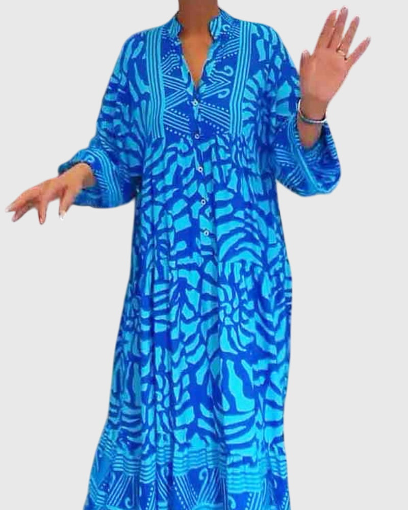 Mckinley™ | Maxi šaty s elegantním potiskem